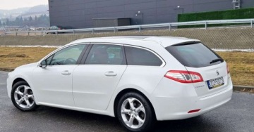 Peugeot 508 I SW 2.0 HDi FAP 163KM 2013 Peugeot 508 2.0 HDi 163KM BiXenony Skóra NawiPL Panorama El. Grzane Fotele, zdjęcie 3