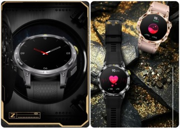 SMARTWATCH GPS AMOLED 400 мАч Меню PL Talks Водонепроницаемый Спорт POL