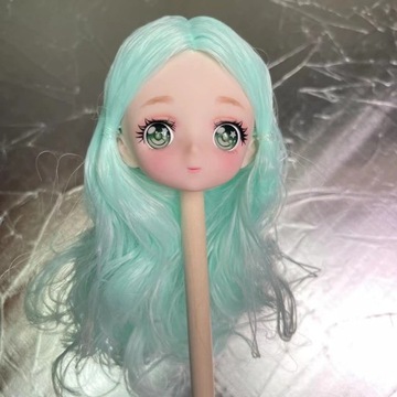 Nowy DIY Anime twarz głowa lalki lub cała lalka 1/6 lalki Bjd wspólne