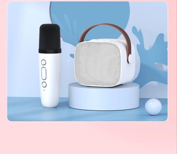 Новый мини-беспроводной микрофон Bluetooth, небольшой динамик, портативный караоке на открытом воздухе