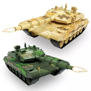 ТАНК С ДИСТАНЦИОННЫМ УПРАВЛЕНИЕМ RC АВТО СВЕТ ЗВУК АККУМУЛЯТОР