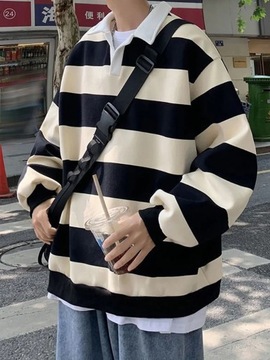 Oversize Striped Tshirt Women Harajuku Top Female