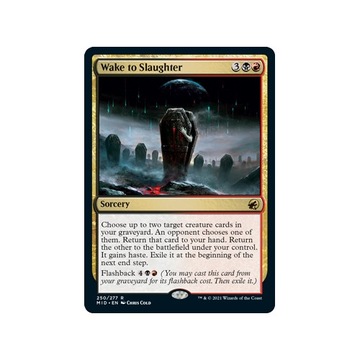 MTG Wake to Slaughter (Rare)