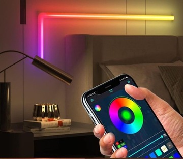 Интеллектуальные светодиодные панели 6 LIGHTBAR RGBIC WiFi GLIDE WALL Panels