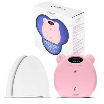 VITAMMY Babycinno, Весы для недоношенных детей, новорожденных и младенцев, розовый