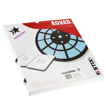 Приклеенные грузики с ПОКРЫТИЕМ для алюминиевых дисков катушка Rounded Slim P