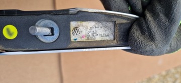 STŘEŠNÍ NOSIČ ALU CHRÓM VW TIGUAN ALLSPACE ORIGINÁLNÍ KOMPLET