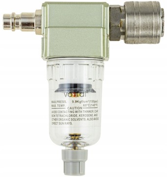 FILTR POWIETRZA ODWADNIACZ SEPARATOR 1/4 + ZŁĄCZKI