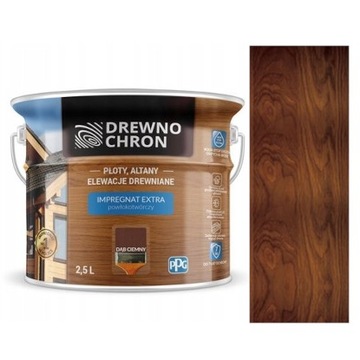 DREWNOCHRON IMPREGNAT EXTRA 2,5L DĄB CIEMNY