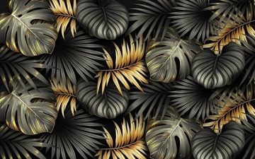 PODKŁADKA MATA STOŁOWA LIŚCIE MONSTERA