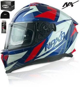 KASK MOTOCYKLOWY INTEGRALNY NAXA F31/G r.XXL + BLENDA PINLOCK ANTI FOG