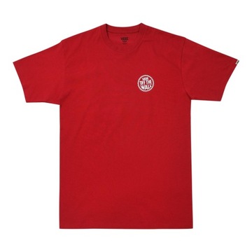 Koszulka męska czerwona VANS FOREVER VN0A5HMPCAR S