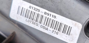 HYUNDAI I10 II 19R ZÁMEK DVEŘE PRAVÝ PŘEDNÍ 81320-B9110