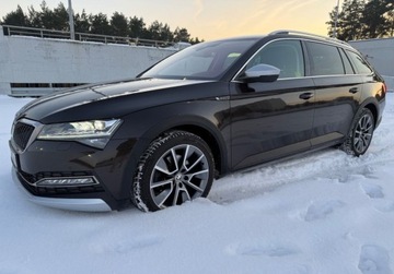 Skoda Superb III Scout 2.0 TDI SCR 200KM 2021 Skoda Superb salon PL FV VAT 23 gwarancja Scout 4x4 200 KM 2.0, zdjęcie 1