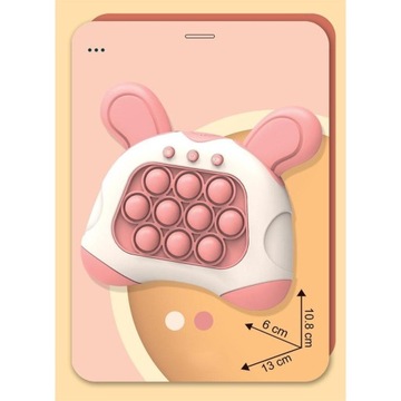 АНТИСТРЕССОВАЯ АРКАДА ДЛЯ ДЕТЕЙ POP IT FAST PUSH BUBBLE