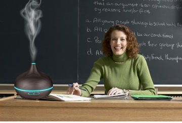 Ультразвуковой увлажнитель-диффузор ONION тёмный для ароматерапии