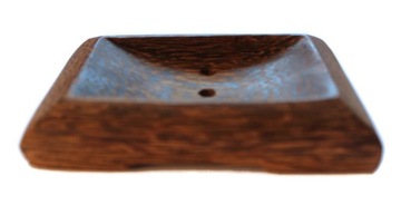 MYDELNICZKA Z DREWNA KOKOSOWEGO 12x8cm