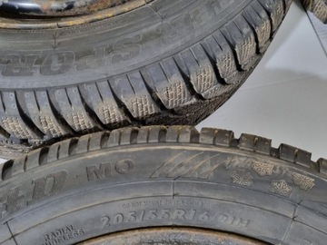 KOLA K3563 MERCEDES 5X112 205/55R16 ET49 6.5JX16 OCELOVÉ ZIMNÍ