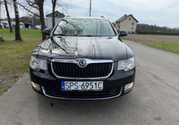 Skoda Superb II Kombi 1.4 TSI 125KM 2010 Skoda Superb Xenon, hak, skora 1.4 Benzyna 125KM, zdjęcie 1