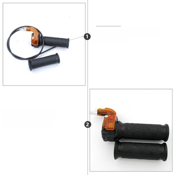 1 ZESTAW UCHWYTÓW UCHWYTU PRZYSPIESZENIA PRZEPUSTNICY I ZESTAW ZGIĘTYCH KABLI DO 49CC