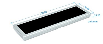 Боковой монитор IPS 8,8 дюйма с HDMI, динамик HiFI
