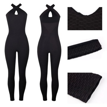 New Folding Push Up Fitness Rompers Womens Sets Lo