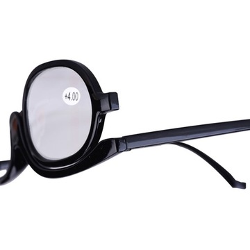 Увеличить Очки для макияжа глаз 4.00 + Черные
