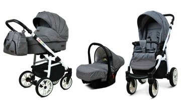 BabyLux Wózek 3w1 dziecięcy spacerówka COLORLUX