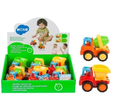Auto ciężarowe, betoniarka Napęd PULL&BACK