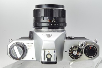 Pentax Spotmatic F + Lens 55mm 1.8 Takumar