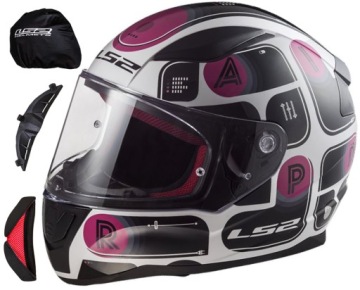 KASK MOTOCYKL INTEGRALNY LS2 FF353 RAPID BRICK S