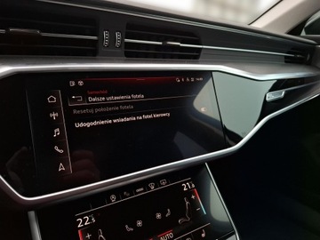 Audi A6 C8 Limousine 2.0 35 TDI 163KM 2022 Audi A6 C8, 2.0 TDI/ 163KM, S-tronic, Salon Polska, zdjęcie 27