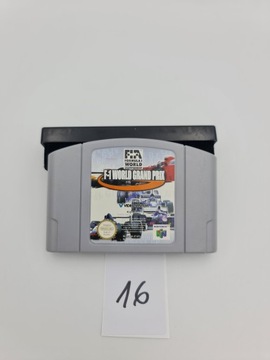 NINTENDO 64 F-1 WORLD GRAND PRIX BOX PAL ВЕРСИЯ