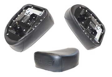 SIEDZENIE DO MOTORYNKI MOTORYNKA ROMET BLACHA MALOWANA POKROWIEC Z NAPISEM