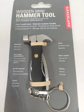 Multitool MINI MŁOTEK Kikkerland 6 w 1