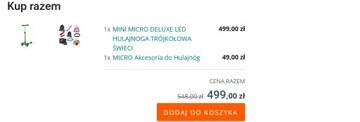 Mini Micro Deluxe светодиод трехдушеченный скутер сияет