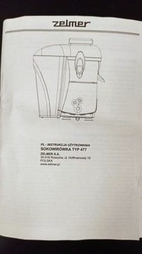 Zelmer 477.Соковыжималка