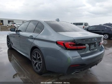 BMW Seria 5 G30-G31 2021 BMW Seria 5 2021r., 3.0l, od ubezpieczalni 3.0 Benzyna 335KM, zdjęcie 3