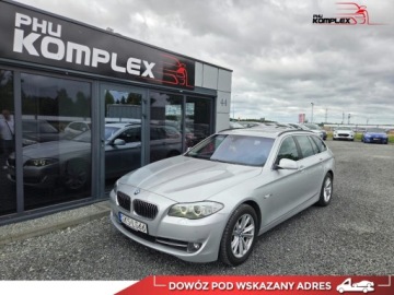 BMW Seria 5 F10-F11 Touring 525d 218KM 2012 BMW Seria 5 2.0 Diesel 218KM Automat Bogate Wyposazenie Zarejestrowany