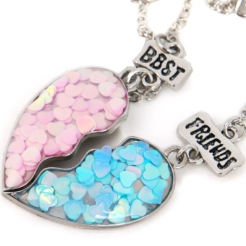 Ожерелье с цепочкой дружбы BFF x2