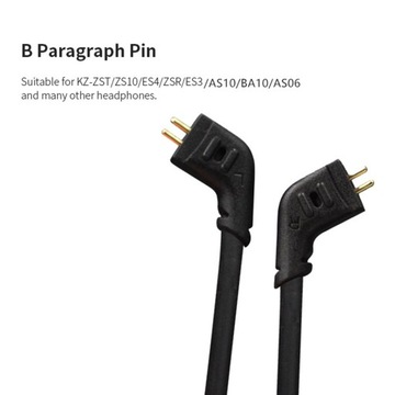 Кабель Bluetooth для наушников KZ, контакт B, абзац