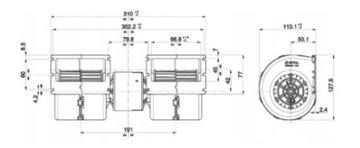 ВЕНТИЛЯТОР SPAL 220002 008-B46-02 НОВИНКА!