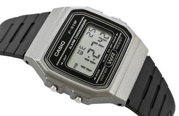 ZEGAREK CASIO MĘSKI RETRO LED ALARM STOPER BUDZIK DATA ORGYINALNY GWARANCJA