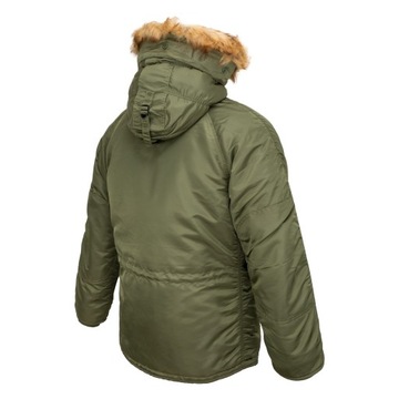 Kurtka Alpha Industries N3B 100106 01 Zielona S