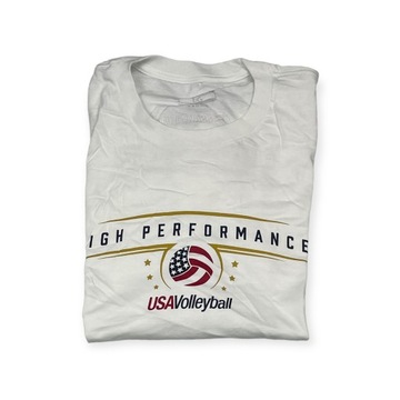 Мужская белая футболка ADIDAS USA VOLLEYBALL L