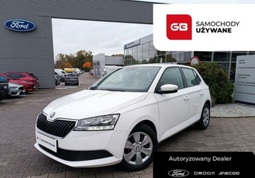 Skoda Fabia III Hatchback Facelifting 1.0 MPI 60KM 2020 Skoda Fabia 1.0 60KM Active SalonPL SerwisASO FV23 Iwl. Gwarancja Benzyna