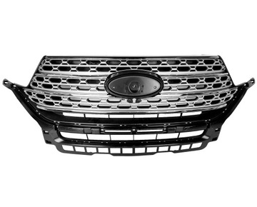 FORD EXPLORER 2020 - NOWY GRILL ATRAPA PRZÓD CHROM _ 2413057 _ LB5B-8200-CC