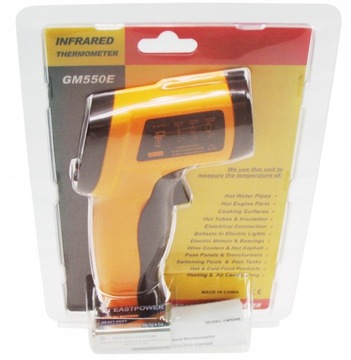 ПИРОМЕТР ЛАЗЕРНЫЙ ТЕРМОМЕТР БЕСКОНТАКТНЫЙ ИЗМЕРИТЕЛЬ ТЕМПЕРАТУРЫ -50 +550 градусов С