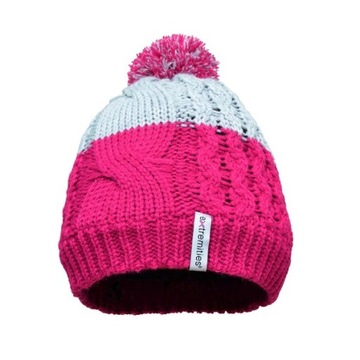 C972 DAMSKA CZAPKA ZIMOWA Z POMPONEM EXTREMITIES
