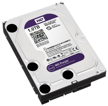 Жесткий диск Western Digital Purple емкостью 1 ТБ SATA 3,5 дюйма